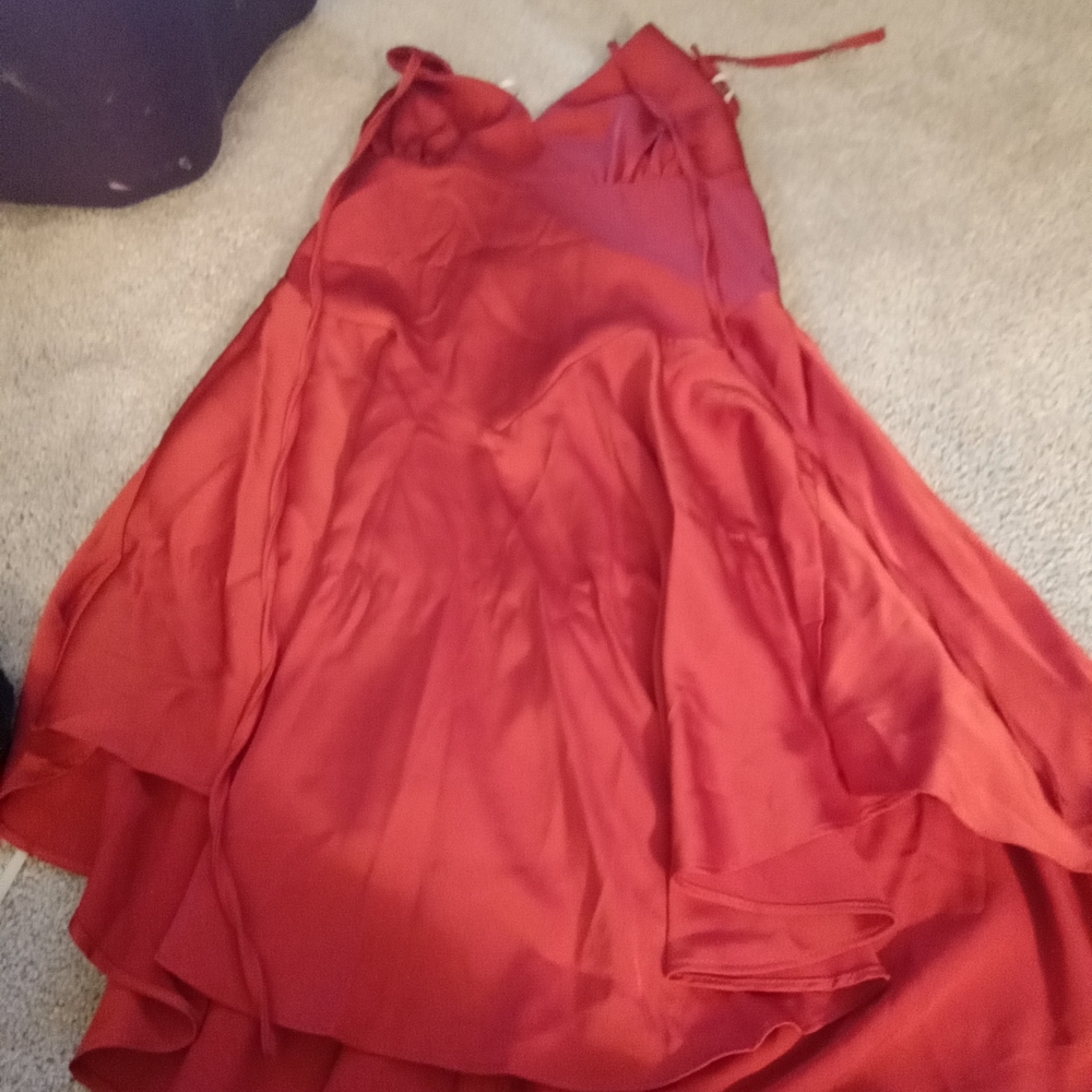 Elegant Red Evening Gown